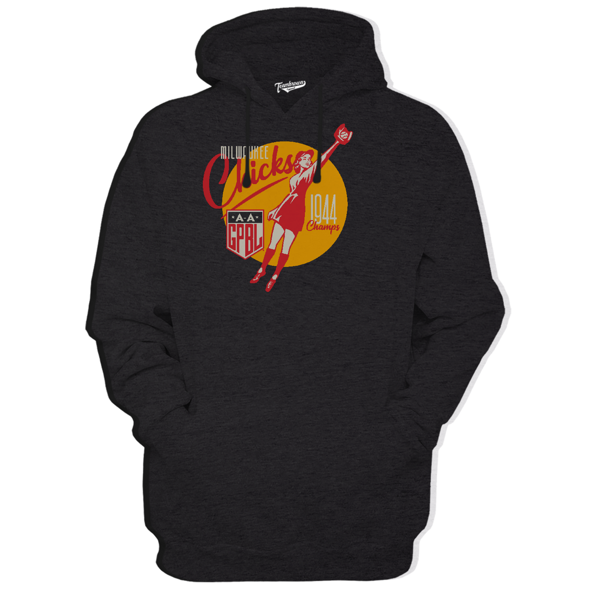 Diamond - Milwaukee Chicks Unisex Premium Hoodie | Officially Licensed - AAGPBL