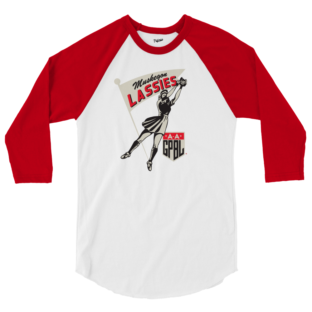 Diamond - Muskegon Lassies - Unisex Baseball Shirt