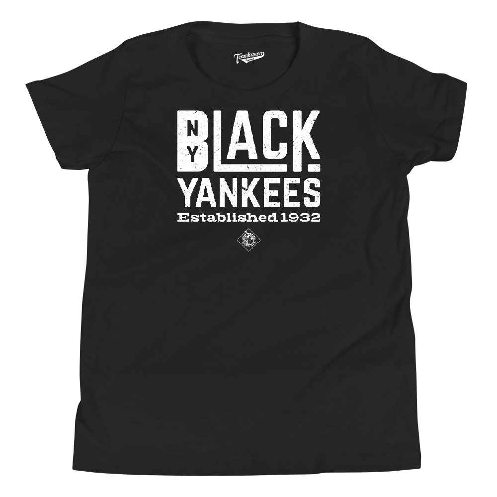 NLBM Negro League Baseball Jersey - NY Black Yankees Gray