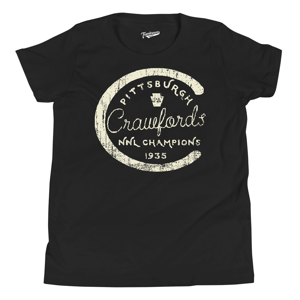1935 Champions - Pittsburgh Crawfords - Kids T-Shirt | Officially Licensed - NLBM