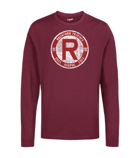 Rockford Peaches '43-'54 - Unisex Long Sleeve Crew T-Shirt | Officially Licensed - AAGPBL