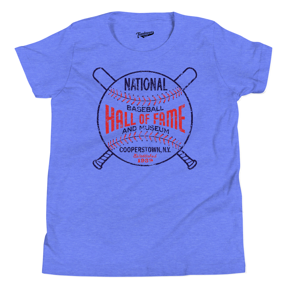 Baseball Hall of Fame Circle Logo - Kids T-Shirt | Officially Licensed - National Baseball Hall of Fame and Museum
