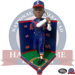 Atlanta Braves Hank Aaron 44 2020 Mlb White And Blue Baseball