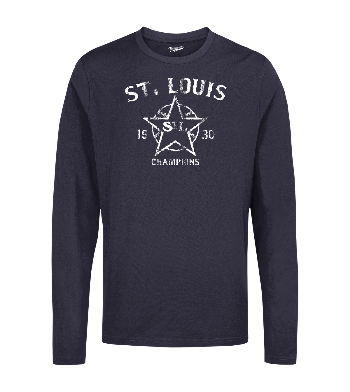 1930 Champions - St. Louis Stars - Unisex Long Sleeve Crew T-Shirt | Officially Licensed - NLBM