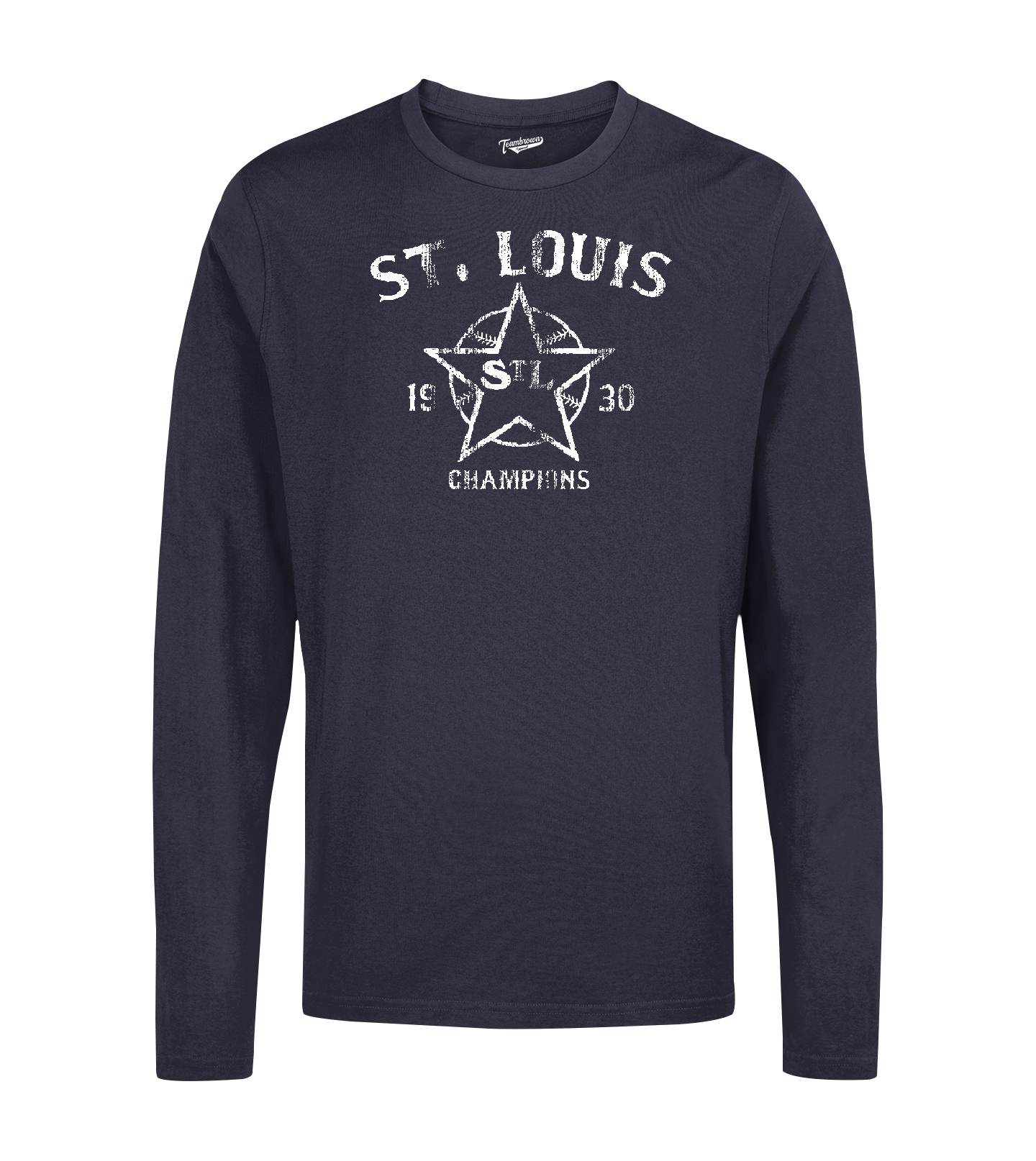 1930 Champions - St. Louis Stars - Unisex Long Sleeve Crew T-Shirt | Officially Licensed - NLBM