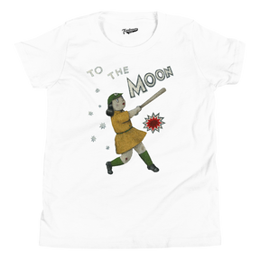To The Moon - Kids T-Shirt | Officially Licensed - AAGPBL