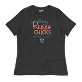 Grand Rapids Chicks Champions - Women's Relaxed Fit T-Shirt | Officially Licensed - AAGPBL