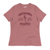 Rockford Peaches Program - Women's Relaxed Fit T-Shirt | Officially Licensed - AAGPBL