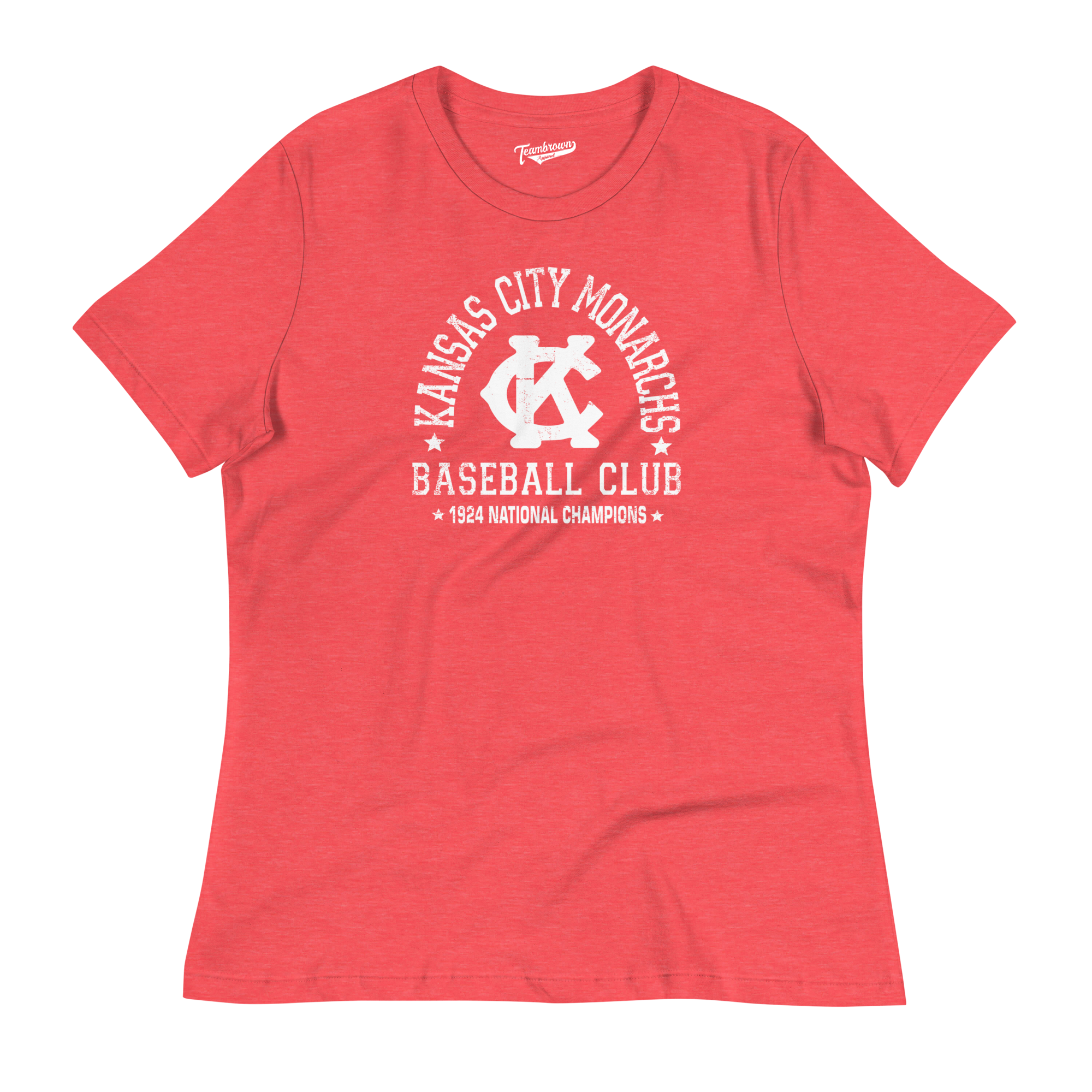 1924 Champions - Kansas City Monarchs - Women's Relaxed Fit T-Shirt | Officially Licensed - NLBM