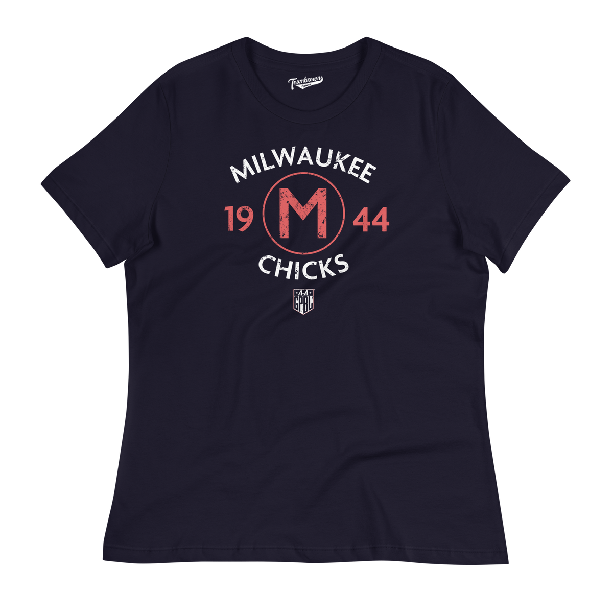 Milwaukee Chicks Champions - Women's Relaxed Fit T-Shirt | Officially Licensed - AAGPBL