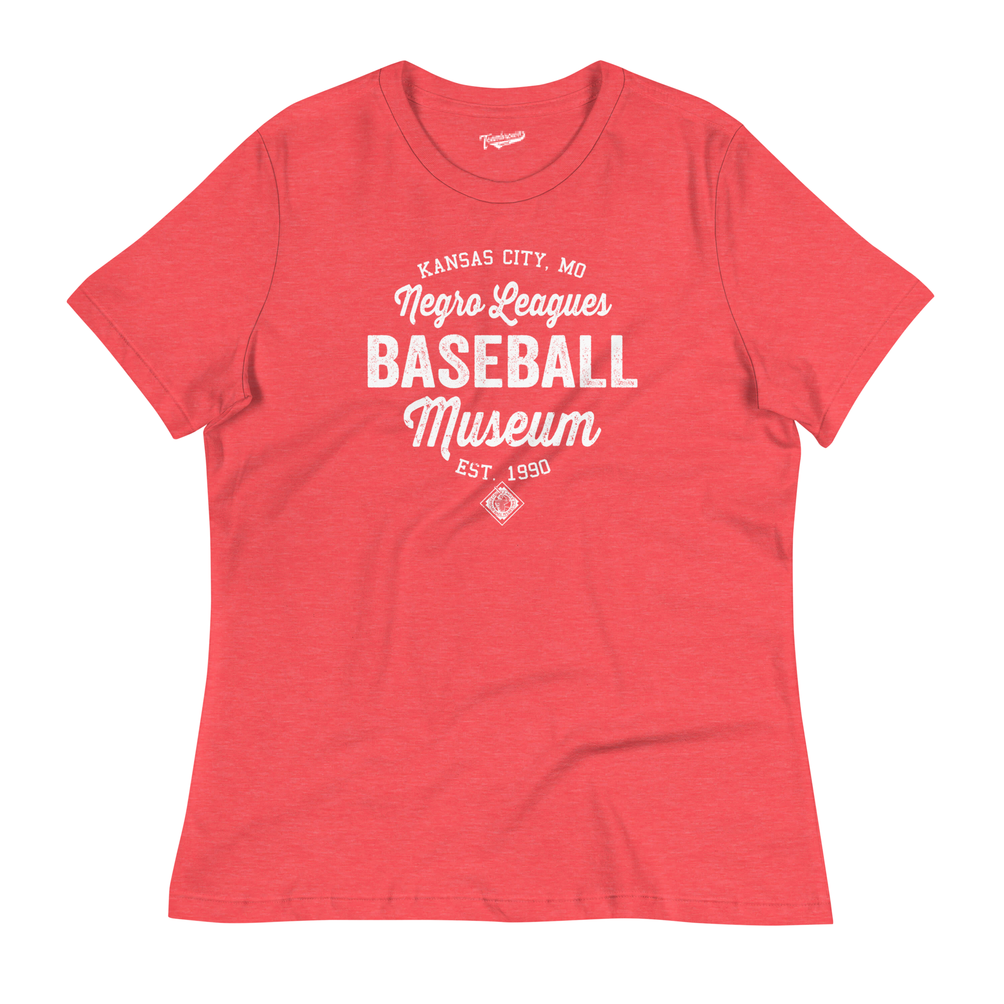 NLBM - Negro Leagues Baseball Museum - Est 1990 - Women's Relaxed Fit T-Shirt