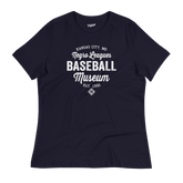 NLBM - Negro Leagues Baseball Museum - Est 1990 - Women's Relaxed Fit T-Shirt