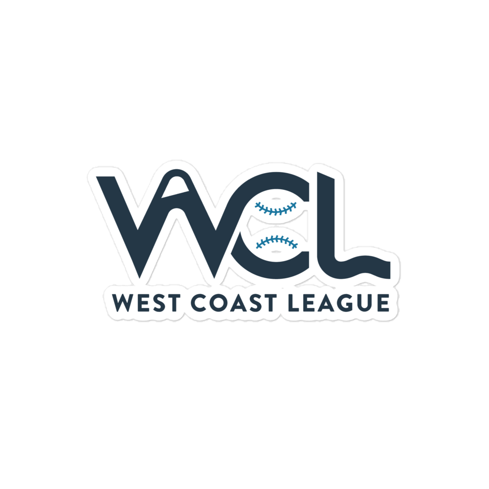 West Coast League Baseball Sticker 3x3 | Officially Licensed - West Coast League