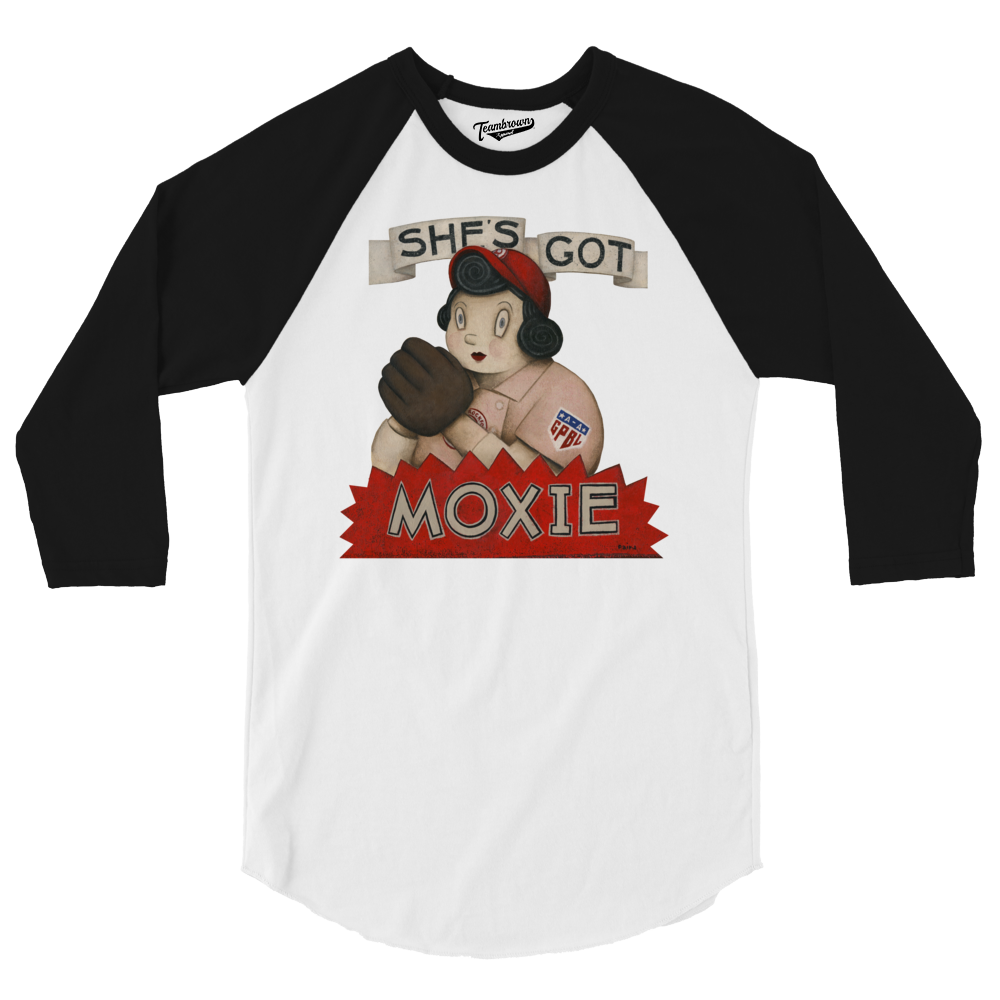 Moxie Unisex Baseball Shirt | Officially Licensed - AAGPBL